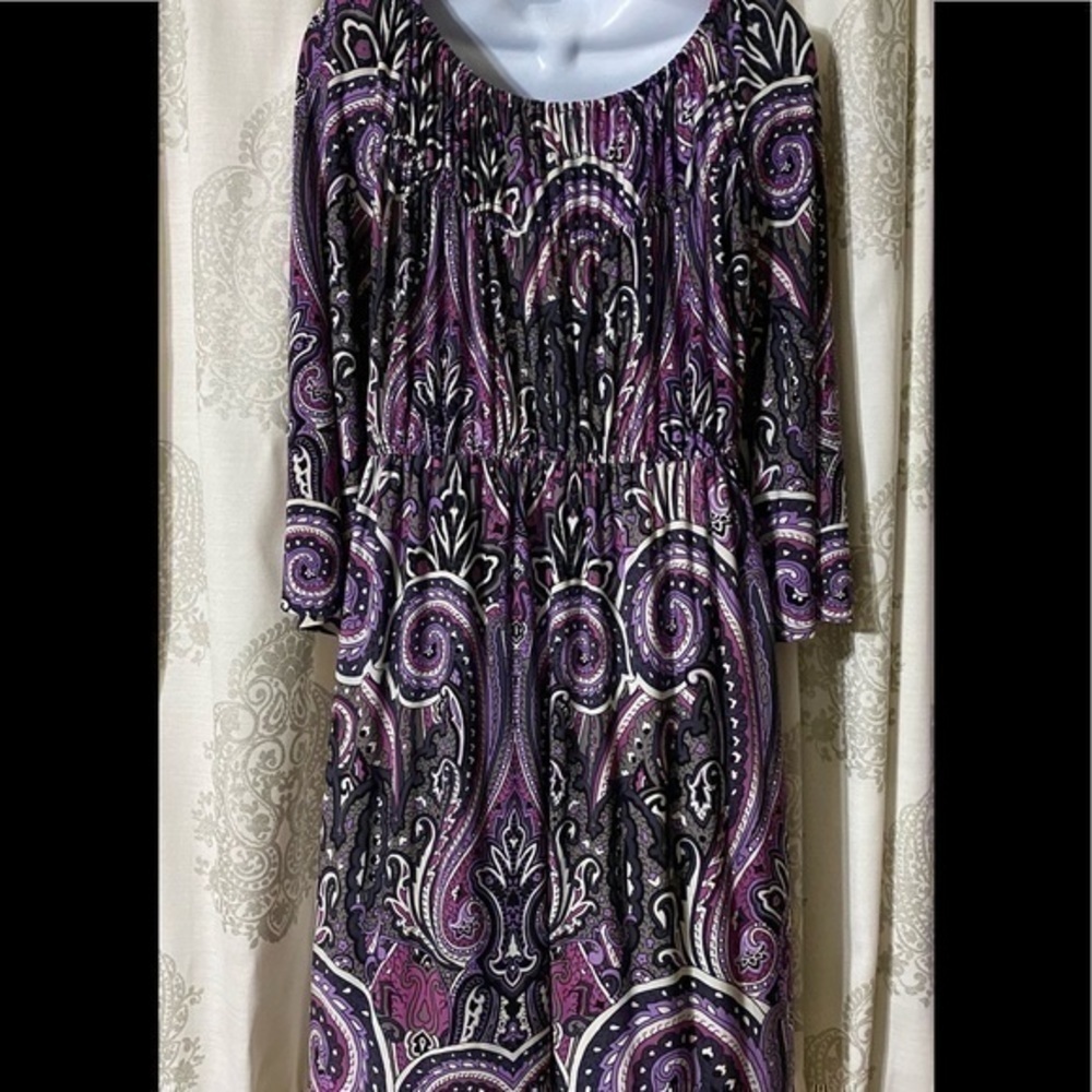 INC International Concepts Women Purple Casual - Picture 2 of 11